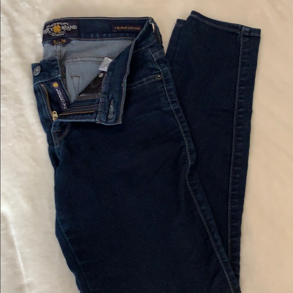 Lucky Brand Straight Leg Charlie Leggings sz 2/26